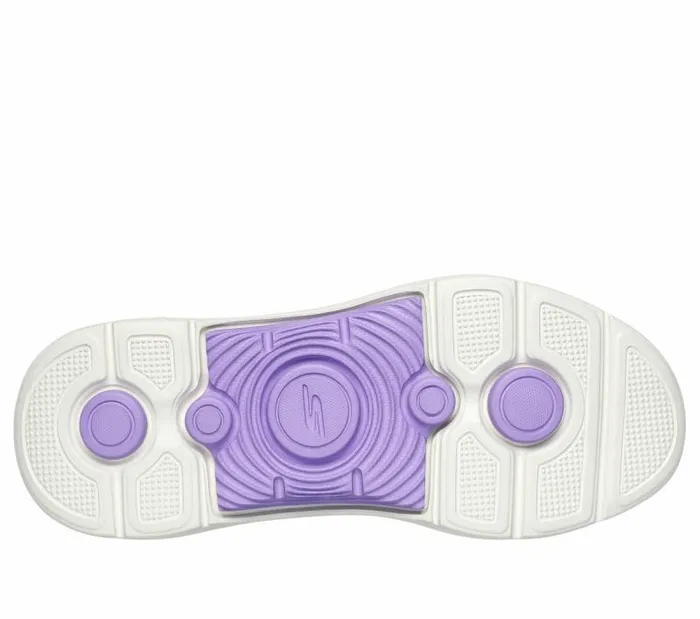 Skechers GO WALK Arch Fit 20 8211 Vivid Sunset Gray Lavender Women Athletic Sneakers