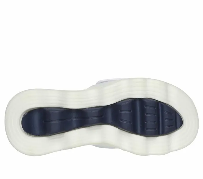 Skechers GO WALK Massage Fit Sandal White Navy Men Sandals