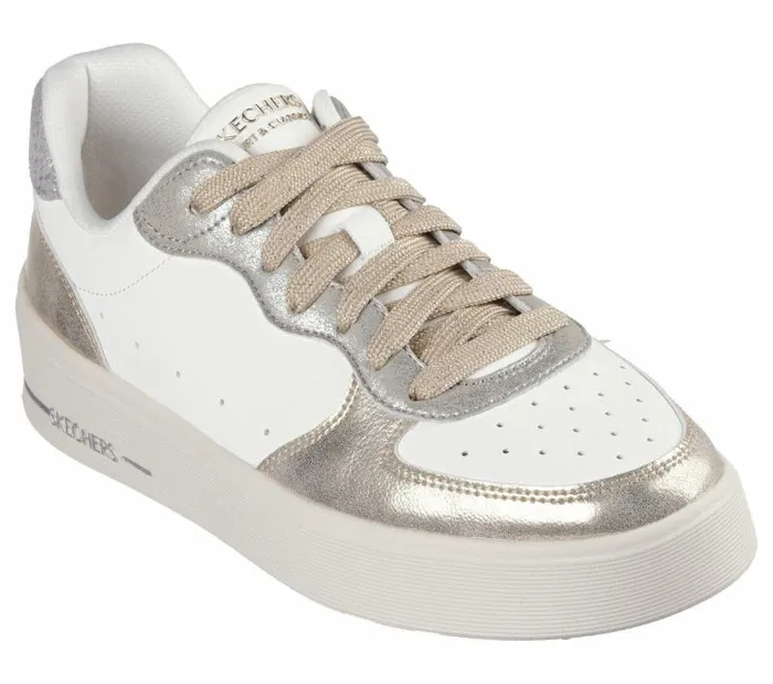 Skechers Hiland 8211 Soft Metals Natural Multi Women Casual Sneakers Skechers Hiland 8211 Soft Metals Natural Multi Women Casual Sneakers