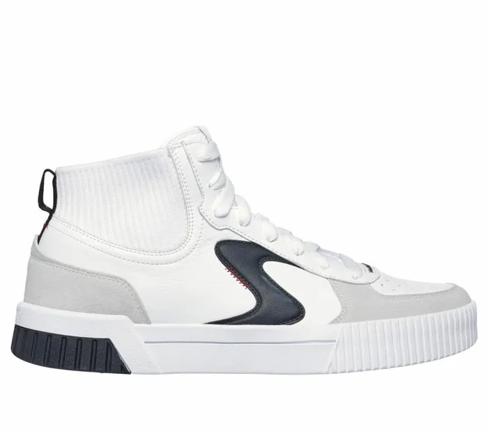 Skechers Jade 8211 Nordel White Black Men Casual Sneakers