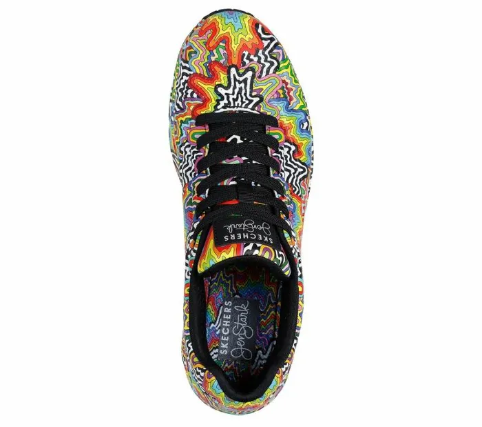 Skechers Jen Stark Uno 8211 Stark Drip Print Multi Men Athletic Sneakers