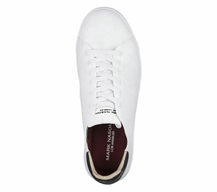 Skechers Mark Nason Classic Cup 8211 Bryson White Black Men Casual Sneakers