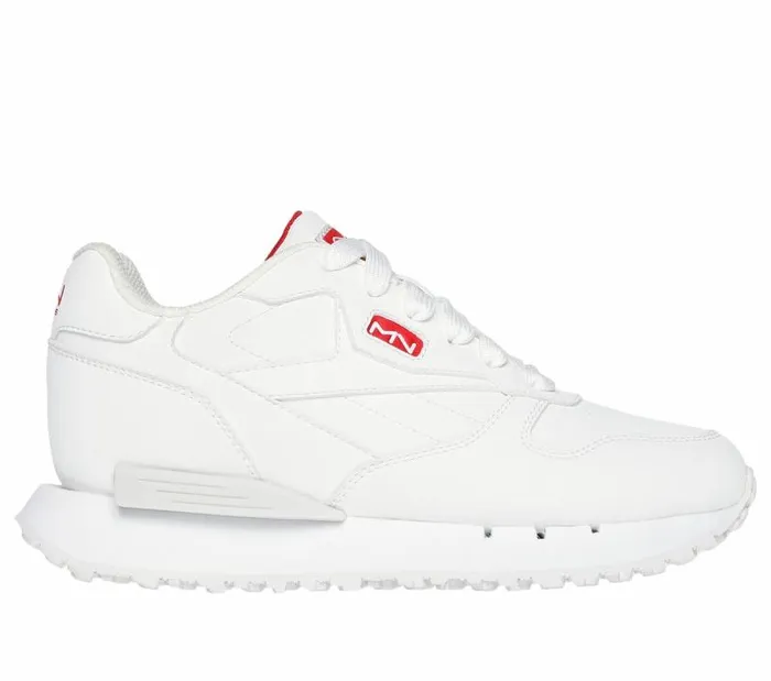 Skechers Mark Nason Upper Cut Classic Jogger 8211 Maddix White Women Casual Sneakers Skechers Mark Nason Upper Cut Classic Jogger 8211 Maddix White Women Casual Sneakers