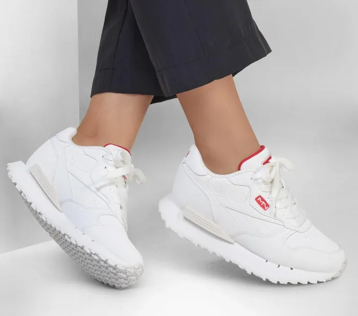 Skechers Mark Nason Upper Cut Classic Jogger 8211 Maddix White Women Casual Sneakers