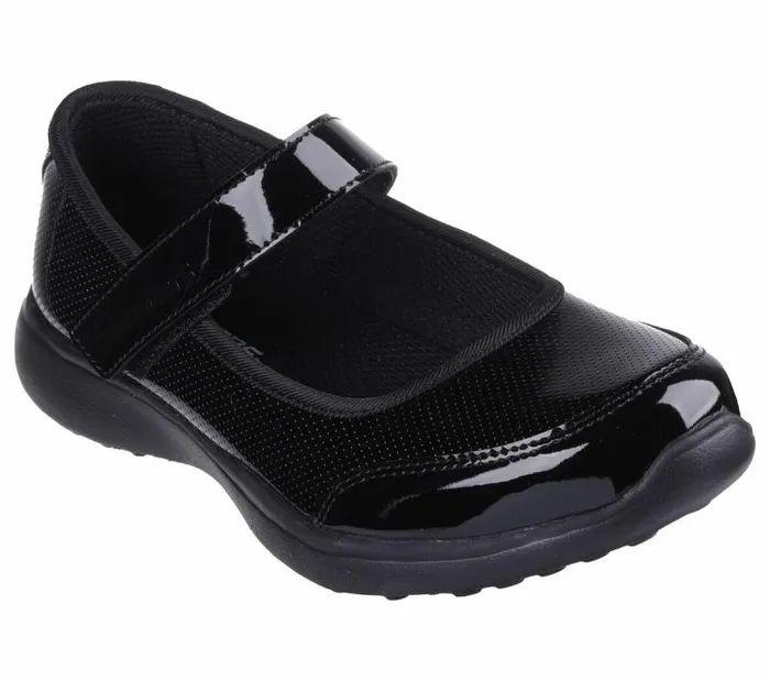 Skechers Microstrides 8211 Old Schooled Black Kids Athletic Shoes and Sneakers Skechers Microstrides 8211 Old Schooled Black Kids Athletic Shoes and Sneakers