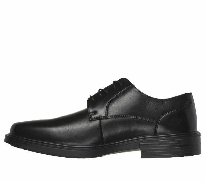 Skechers Miller 8211 Enrico Black Men Lace Up Skechers Miller 8211 Enrico Black Men Lace Up