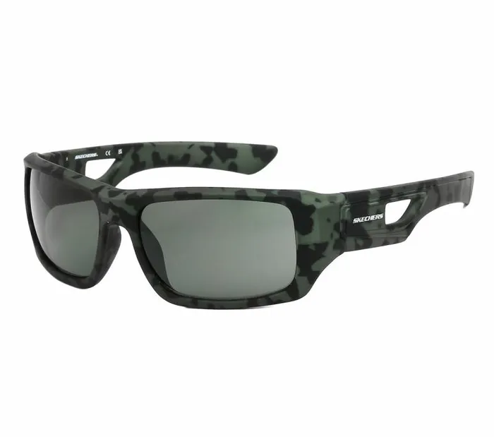 Skechers Rectangle Sunglasses Camouflage WomenMen Sunglasses