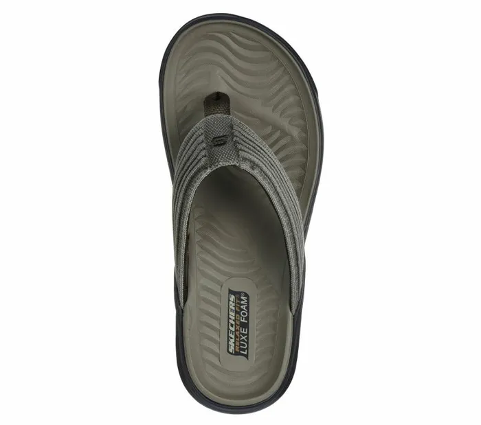 Skechers Relaxed Fit Alcano 8211 Vencino Light Brown Men Sandals Skechers Relaxed Fit Alcano 8211 Vencino Light Brown Men Sandals
