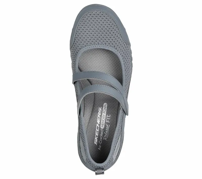 Skechers Relaxed Fit BreatheEasy 8211 Keep Clean Gray Women Casual Sneakers Skechers Relaxed Fit BreatheEasy 8211 Keep Clean Gray Women Casual Sneakers