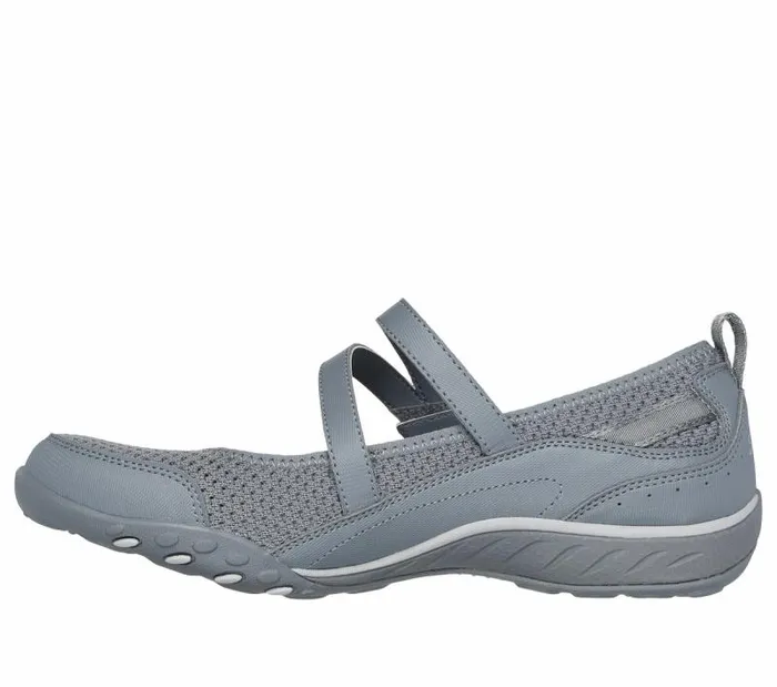 Skechers Relaxed Fit BreatheEasy 8211 Keep Clean Gray Women Casual Sneakers Skechers Relaxed Fit BreatheEasy 8211 Keep Clean Gray Women Casual Sneakers