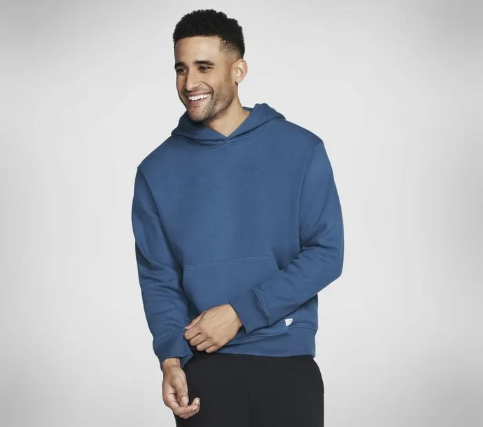 Skechers SkechSweats Classic Hoodie Seafoam Men Tops
