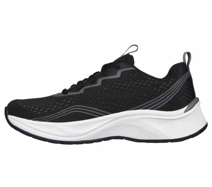 Skechers Skechers Elite Sport 8211 PushPace Black Charcoal Kids Athletic Shoes and Sneakers Skechers Skechers Elite Sport 8211 PushPace Black Charcoal Kids Athletic Shoes and Sneakers