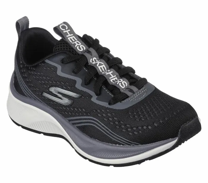 Skechers Skechers Elite Sport 8211 PushPace Black Charcoal Kids Athletic Shoes and Sneakers Skechers Skechers Elite Sport 8211 PushPace Black Charcoal Kids Athletic Shoes and Sneakers