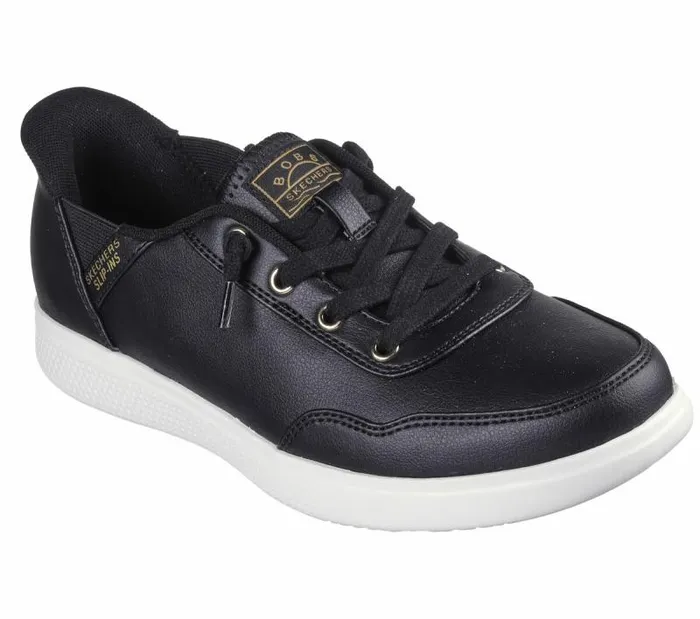 Skechers Skechers Slipins BOBS Skip Cute 8211 BCute Classic Black Women Casual Sneakers