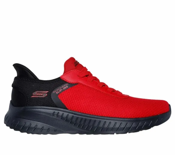 Skechers Skechers Slipins BOBS Sport Squad Chaos Red Men Athletic Sneakers