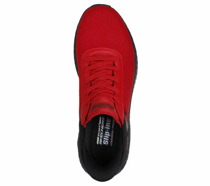Skechers Skechers Slipins BOBS Sport Squad Chaos Red Men Athletic Sneakers