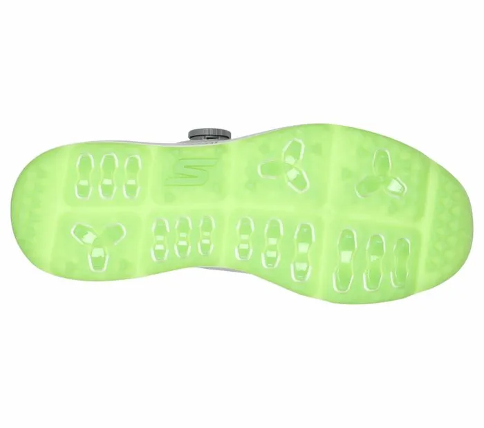 Skechers Skechers Slipins GO GOLF Elite 5 8211 Slip 039In Gray Lime Men Hands Free Slipins
