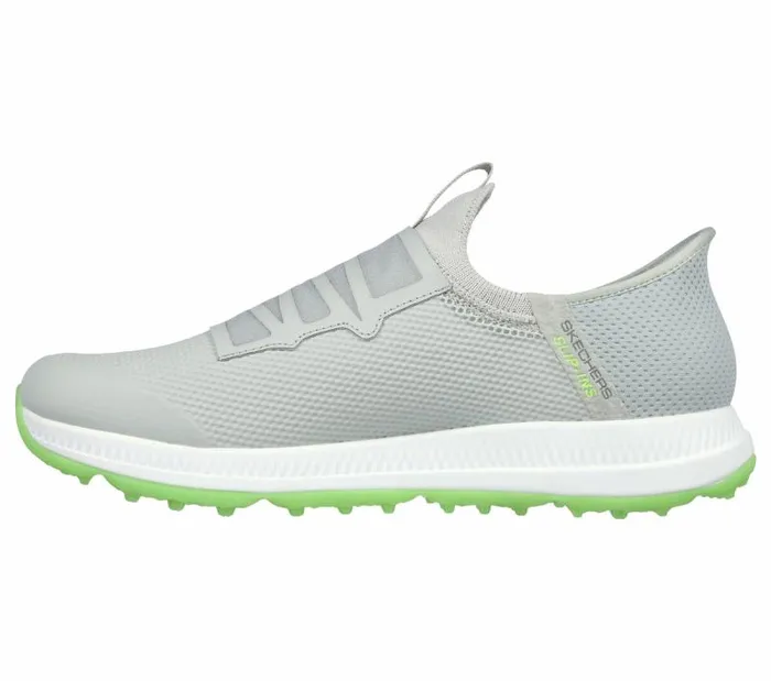 Skechers Skechers Slipins GO GOLF Elite 5 8211 Slip 039In Gray Lime Men Hands Free Slipins