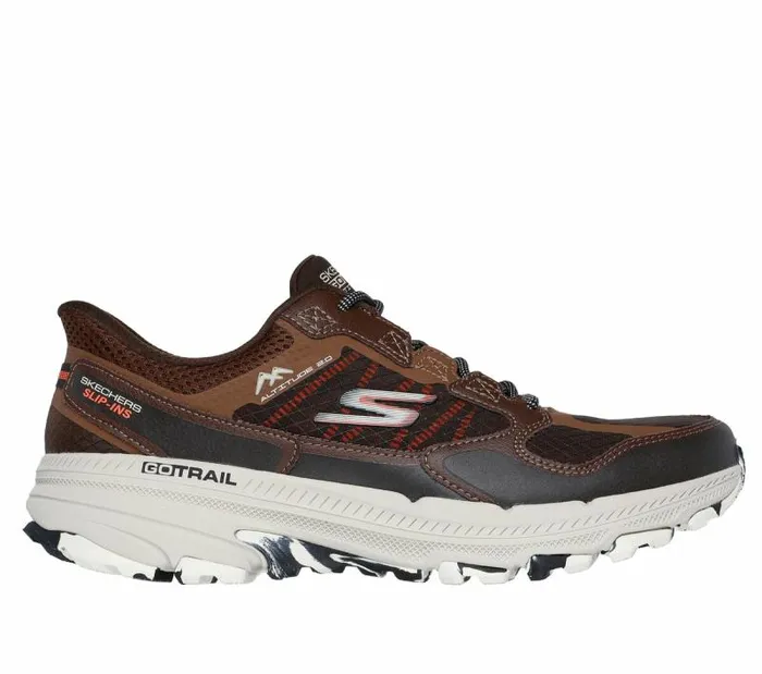 Skechers Skechers Slipins GO RUN Trail Altitude 20 8211 Rocky Hill Brown Orange Men Athletic Sneakers Skechers Skechers Slipins GO RUN Trail Altitude 20 8211 Rocky Hill Brown Orange Men Athletic Sneakers