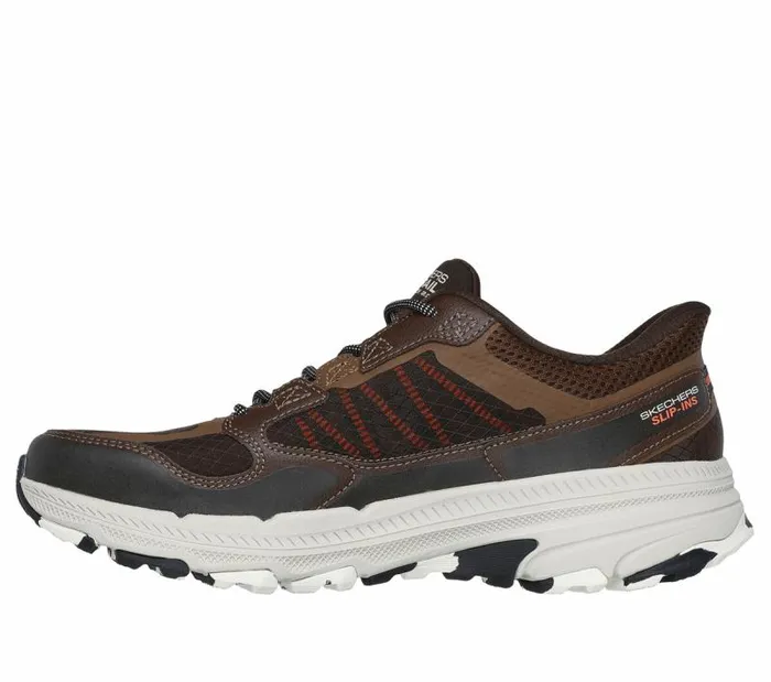 Skechers Skechers Slipins GO RUN Trail Altitude 20 8211 Rocky Hill Brown Orange Men Athletic Sneakers