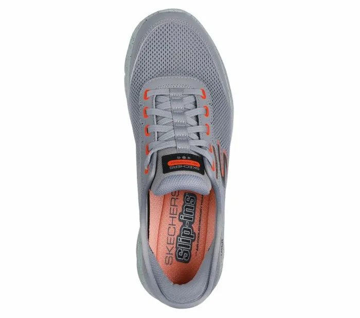 Skechers Skechers Slipins GO WALK Flex 8211 Waterproof Gray Men Casual Sneakers