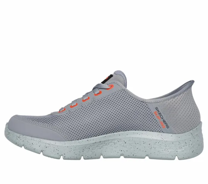 Skechers Skechers Slipins GO WALK Flex 8211 Waterproof Gray Men Casual Sneakers
