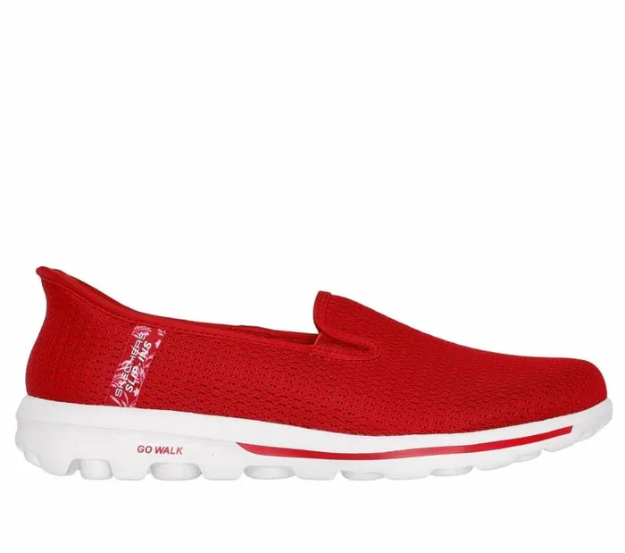 Skechers Skechers Slipins GO WALK Travel 8211 Kiana Red Women Casual Sneakers