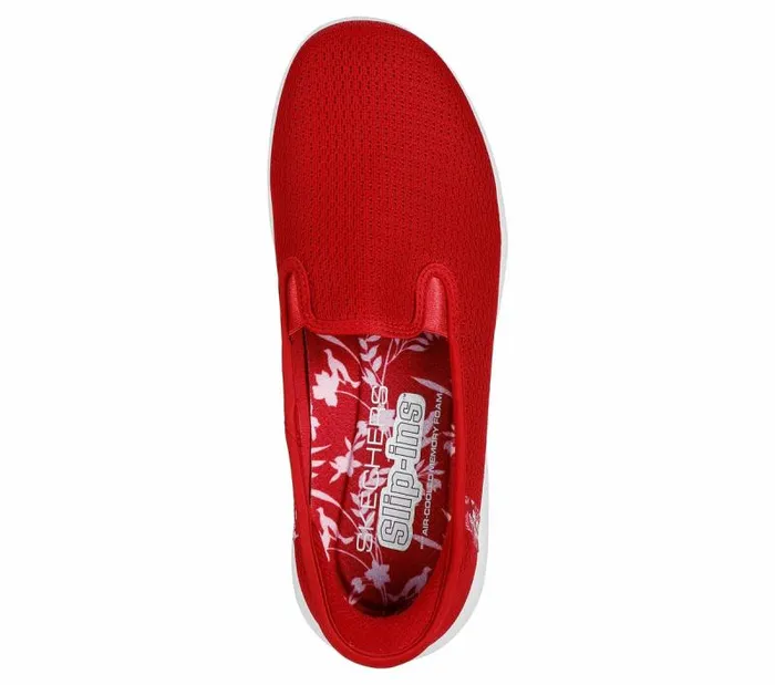 Skechers Skechers Slipins GO WALK Travel 8211 Kiana Red Women Casual Sneakers