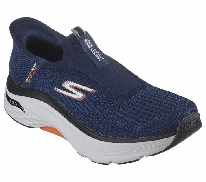 Skechers Skechers Slipins Max Cushioning Arch Fit Navy Men Athletic Sneakers