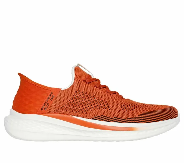 Skechers Skechers Slipins RF Slade 8211 Quinto Orange Men Casual Sneakers