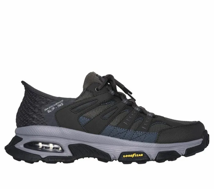 Skechers Skechers Slipins SkechAir Envoy 8211 Emissary Gray Brown Men Athletic Sneakers Skechers Skechers Slipins SkechAir Envoy 8211 Emissary Gray Brown Men Athletic Sneakers