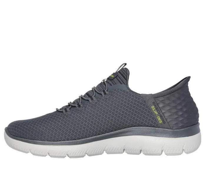 Skechers Skechers Slipins Summits 8211 High Range Charcoal Men Athletic Sneakers