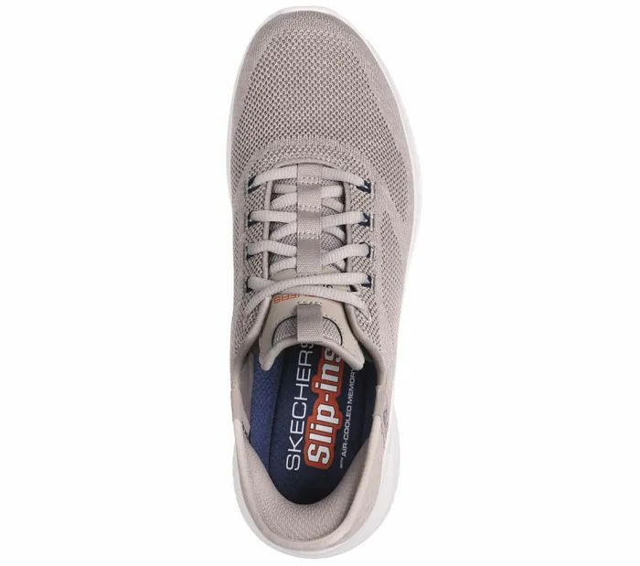 Skechers Skechers Slipins Ultra Flex 30 8211 New Arc Taupe Men Casual Sneakers