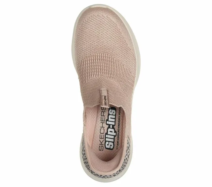 Skechers Skechers Slipins Ultra Flex 30 8211 New Energy Tan Black Women Athletic Sneakers