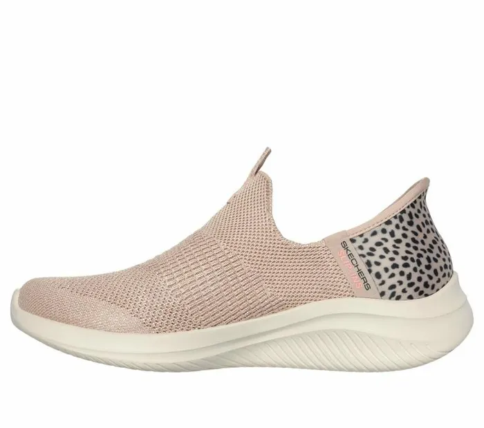 Skechers Skechers Slipins Ultra Flex 30 8211 New Energy Tan Black Women Athletic Sneakers