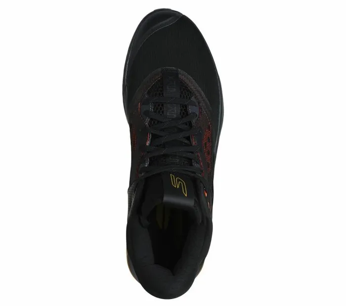 Skechers SKX FLOAT Black Orange Men Athletic Sneakers Skechers SKX FLOAT Black Orange Men Athletic Sneakers