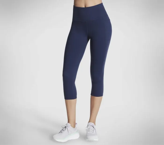 Skechers The GO WALK HW Mid Legging Navy Women Bottoms