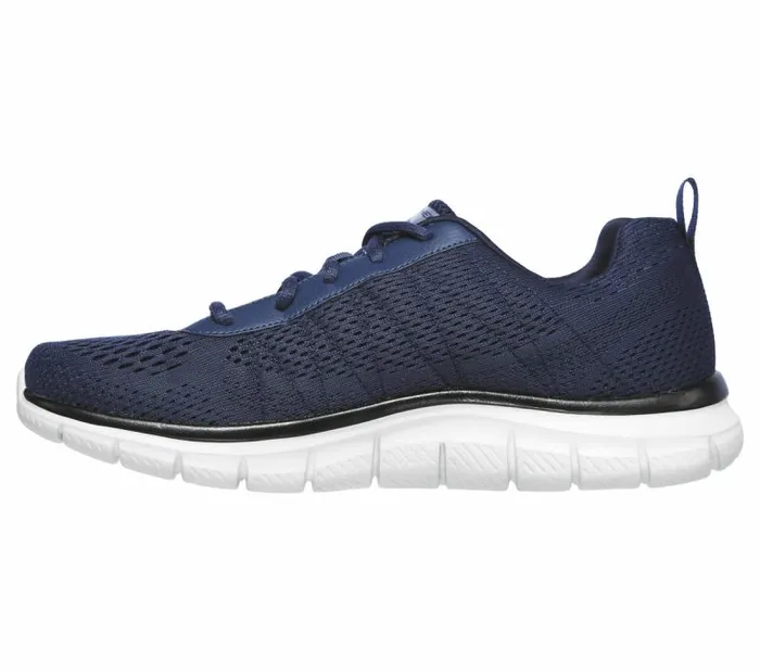 Skechers Track 8211 Moulton Navy Orange Men Athletic Sneakers Skechers Track 8211 Moulton Navy Orange Men Athletic Sneakers