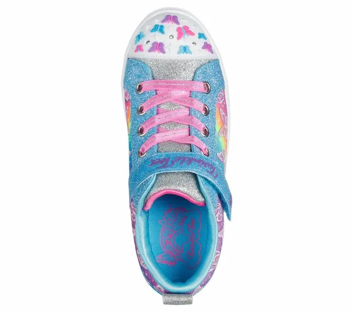 Skechers Twinkle Toes Twinkle Sparks 8211 Ombre Flutter Multi Kids Athletic Shoes and Sneakers Skechers Twinkle Toes Twinkle Sparks 8211 Ombre Flutter Multi Kids Athletic Shoes and Sneakers