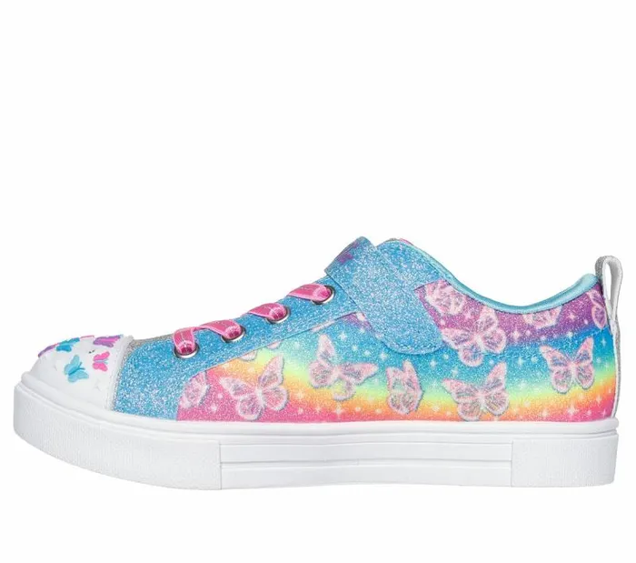 Skechers Twinkle Toes Twinkle Sparks 8211 Ombre Flutter Multi Kids Athletic Shoes and Sneakers Skechers Twinkle Toes Twinkle Sparks 8211 Ombre Flutter Multi Kids Athletic Shoes and Sneakers