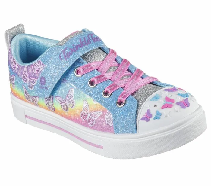 Skechers Twinkle Toes Twinkle Sparks 8211 Ombre Flutter Multi Kids Athletic Shoes and Sneakers Skechers Twinkle Toes Twinkle Sparks 8211 Ombre Flutter Multi Kids Athletic Shoes and Sneakers