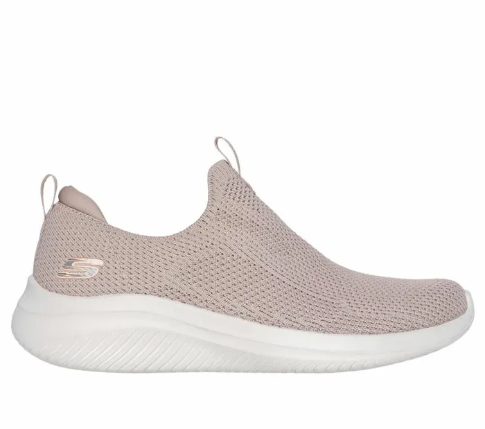 Skechers Ultra Flex 30 8211 All Momentum Taupe Women Athletic Sneakers