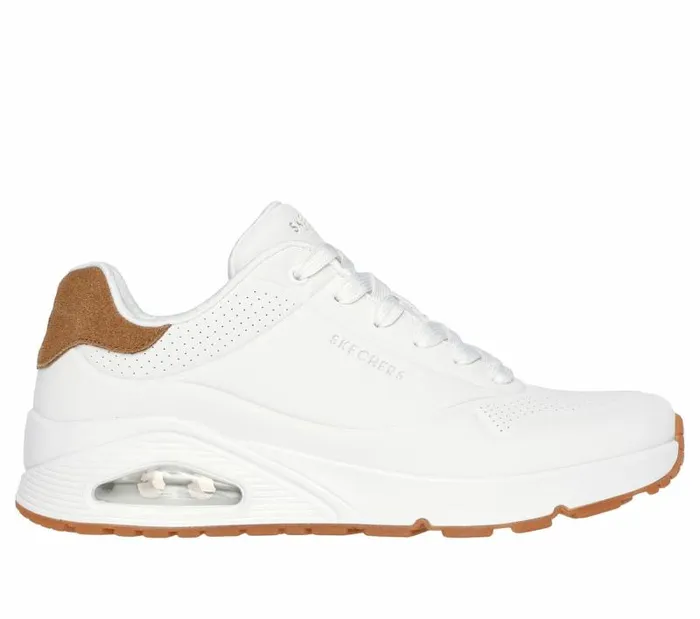 Skechers Uno 8211 Suited On Air White Men Athletic Sneakers