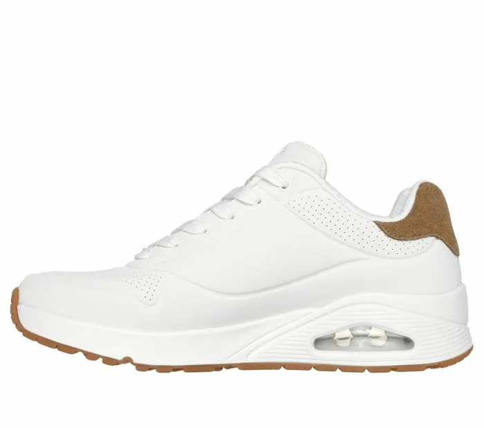 Skechers Uno 8211 Suited On Air White Men Athletic Sneakers