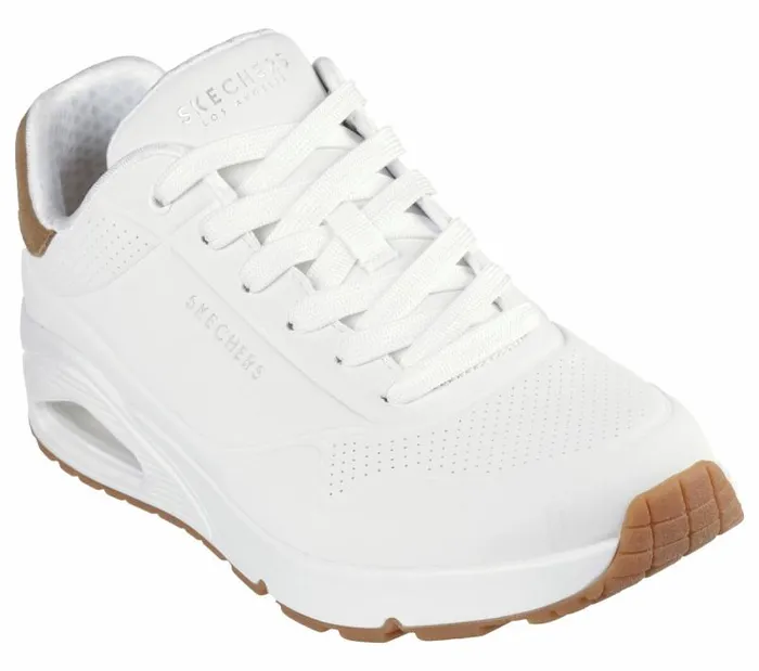 Skechers Uno 8211 Suited On Air White Men Athletic Sneakers