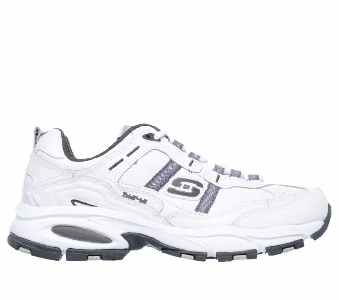 Skechers Vigor 20 8211 Serpentine White Charcoal Men Lace Up