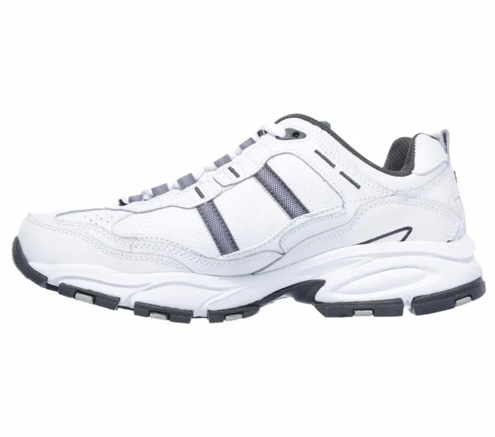 Skechers Vigor 20 8211 Serpentine White Charcoal Men Lace Up
