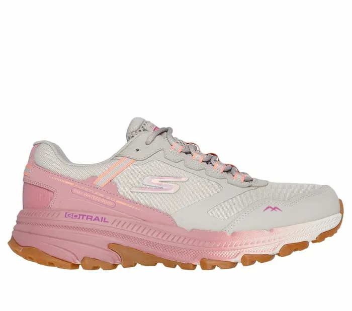 Skechers Waterproof GO RUN Trail Altitude 20 Natural Pink Women Athletic Sneakers Skechers Waterproof GO RUN Trail Altitude 20 Natural Pink Women Athletic Sneakers