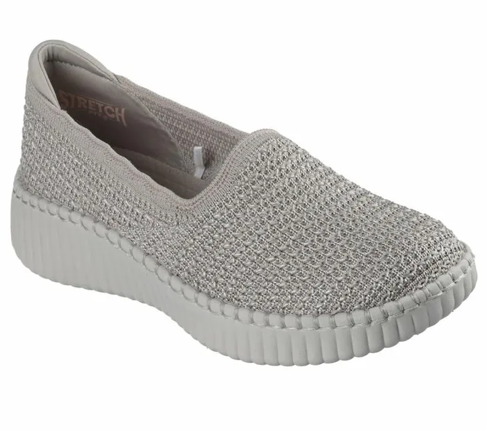 Skechers Wilshire Blvd 8211 Fashion Figure Taupe Women Casual Sneakers Skechers Wilshire Blvd 8211 Fashion Figure Taupe Women Casual Sneakers