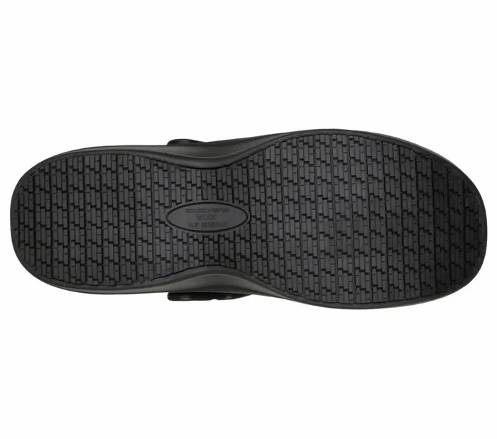 Skechers Work Arch Fit Riverbound SR Black Men SlipOns